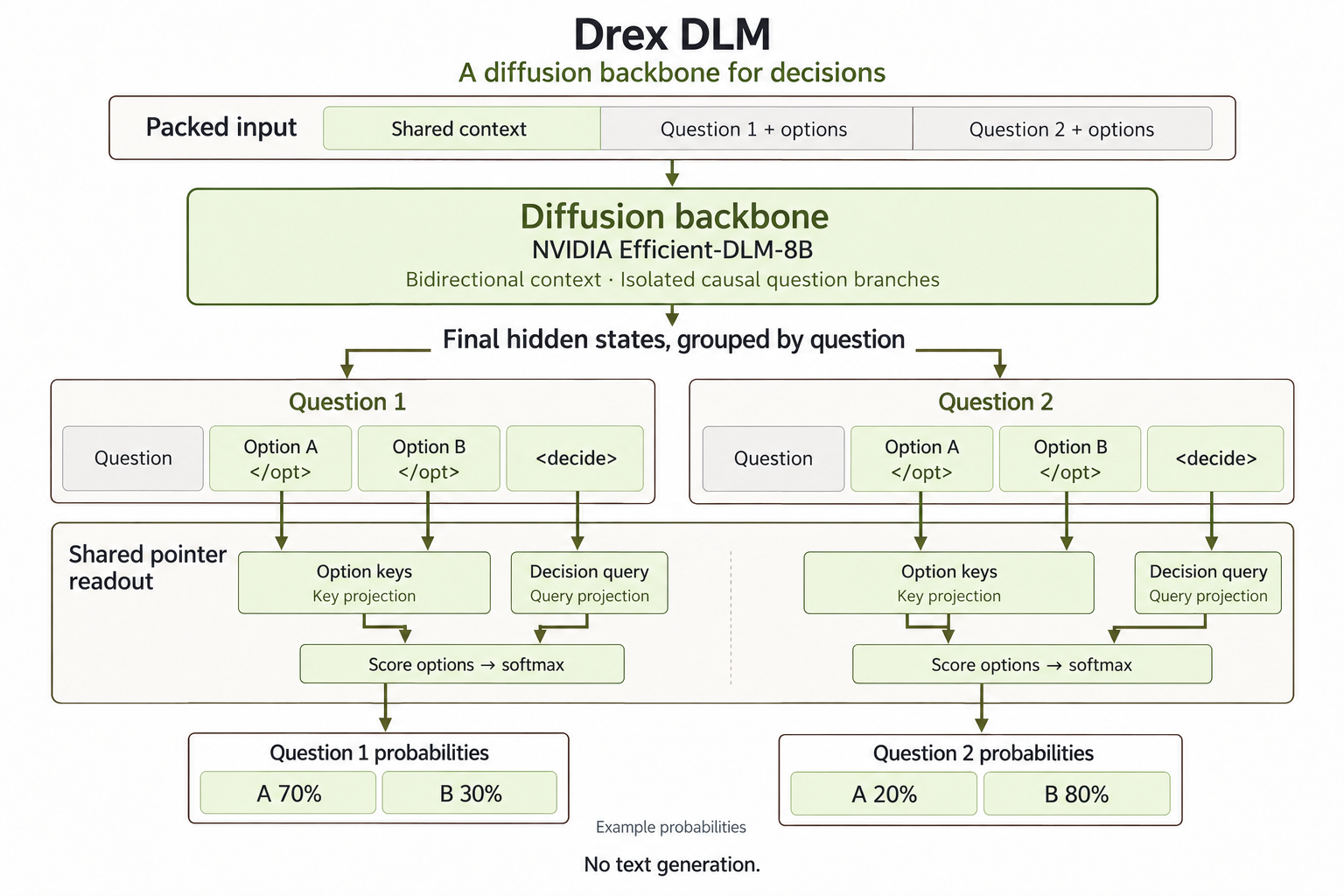 Drex DLM architecture