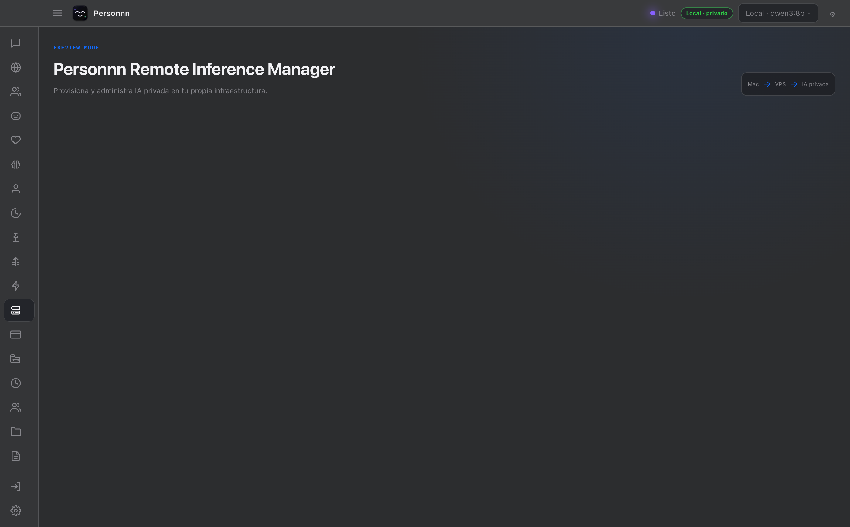 Private inference on your VPS
