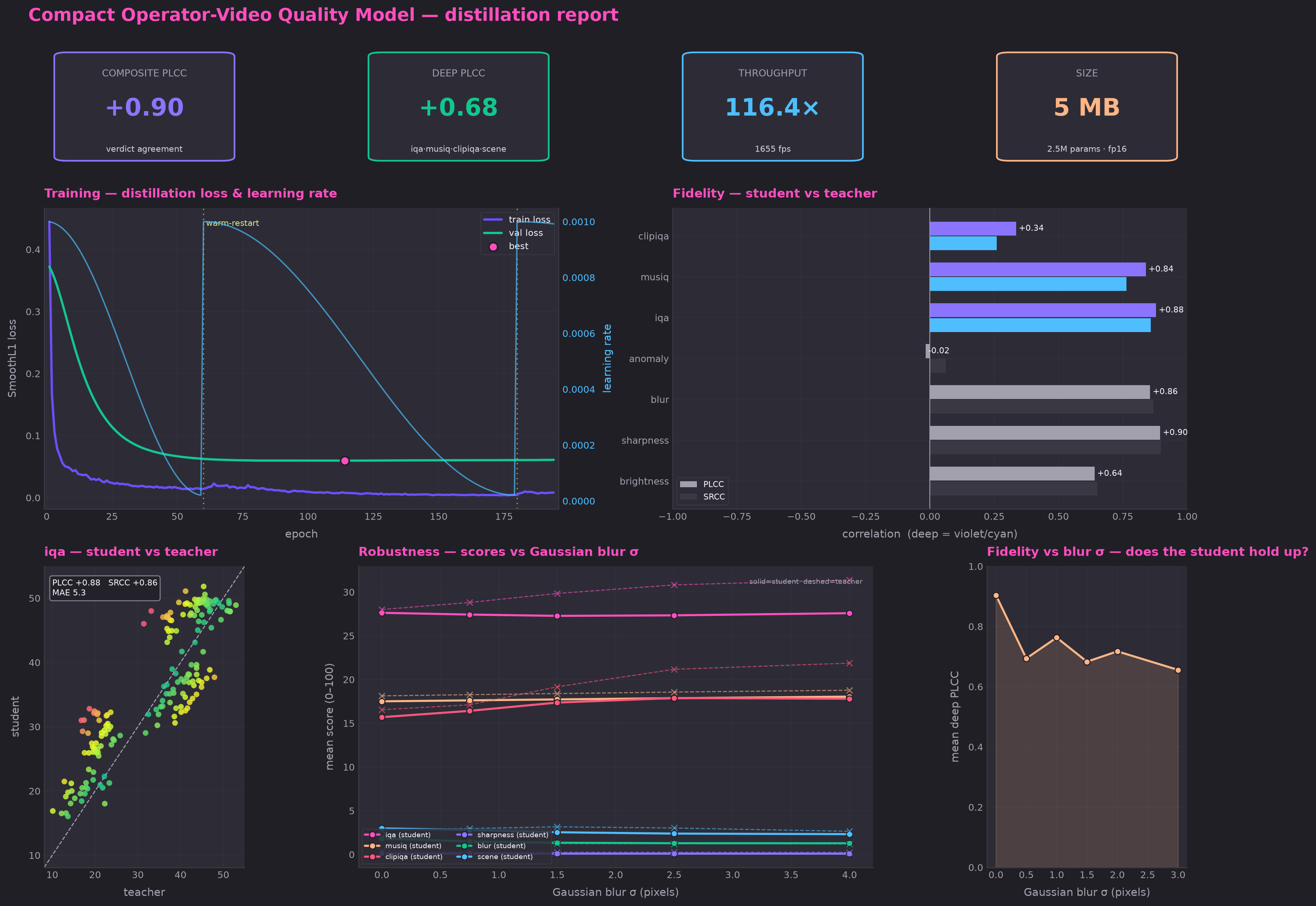 Report dashboard